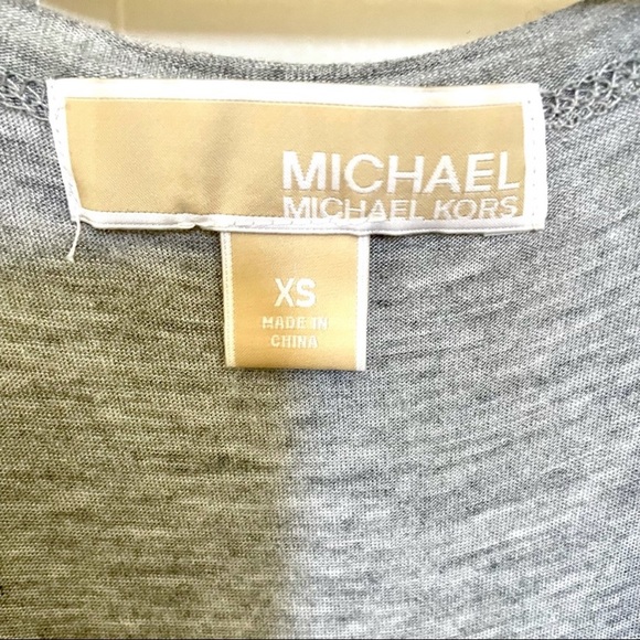 Michael Kors Grey tank with silver bling XS - Picture 6 of 8